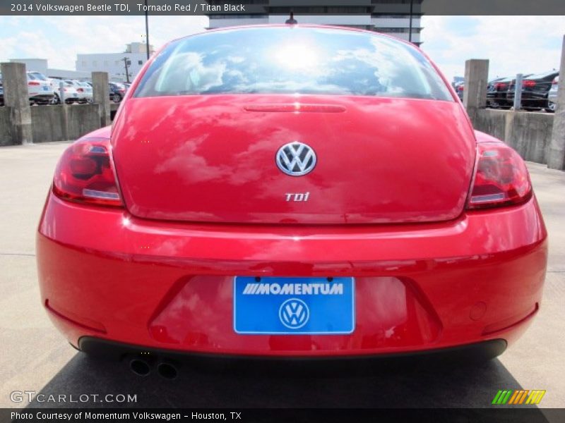 Tornado Red / Titan Black 2014 Volkswagen Beetle TDI