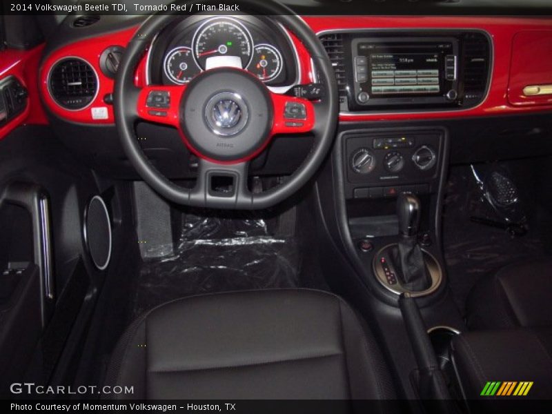 Tornado Red / Titan Black 2014 Volkswagen Beetle TDI
