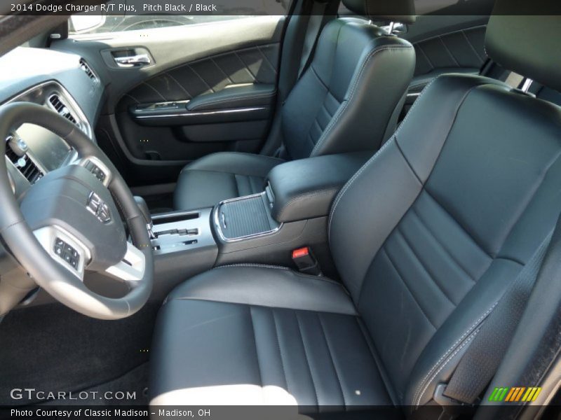 Pitch Black / Black 2014 Dodge Charger R/T Plus