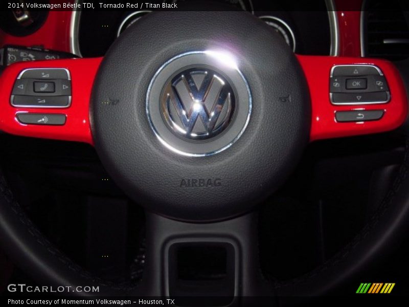 Tornado Red / Titan Black 2014 Volkswagen Beetle TDI