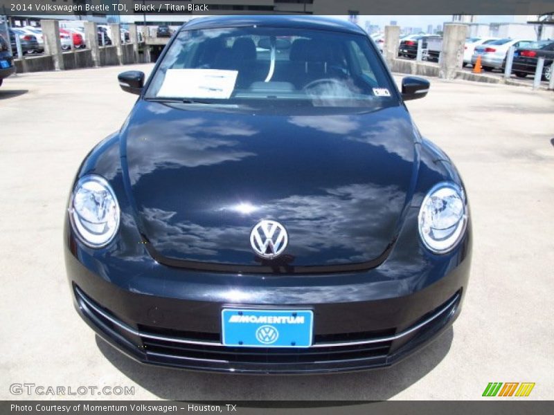 Black / Titan Black 2014 Volkswagen Beetle TDI