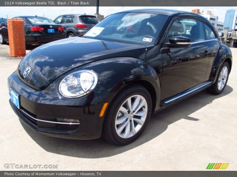 Black / Titan Black 2014 Volkswagen Beetle TDI