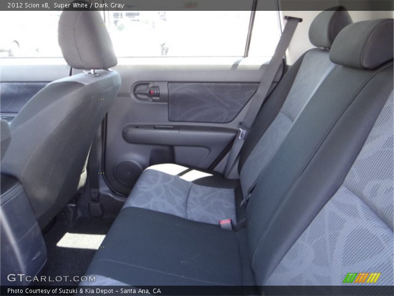 Super White / Dark Gray 2012 Scion xB