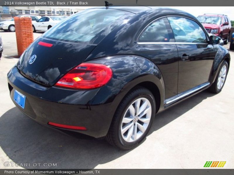 Black / Titan Black 2014 Volkswagen Beetle TDI