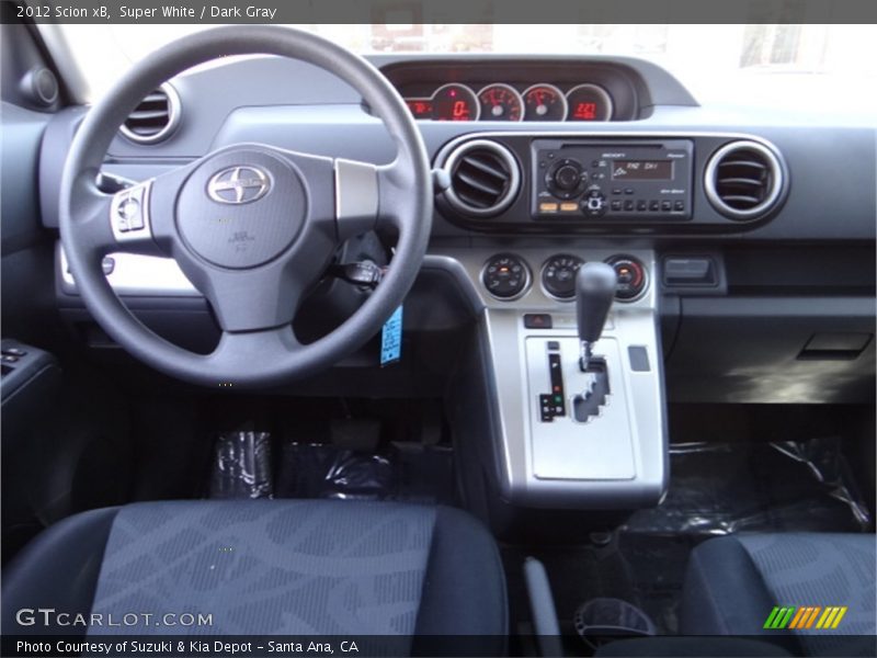 Super White / Dark Gray 2012 Scion xB