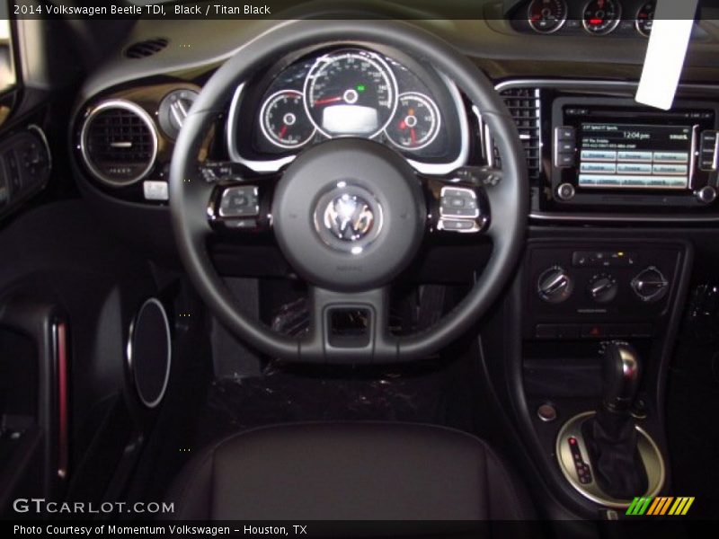 Black / Titan Black 2014 Volkswagen Beetle TDI