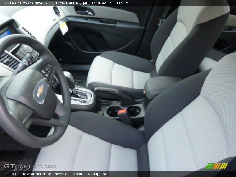 Blue Ray Metallic / Jet Black/Medium Titanium 2014 Chevrolet Cruze LS