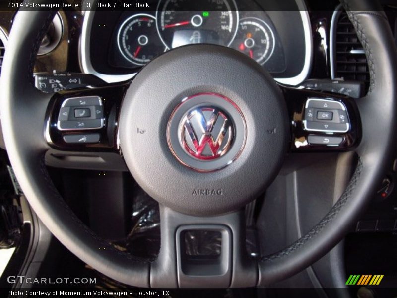 Black / Titan Black 2014 Volkswagen Beetle TDI