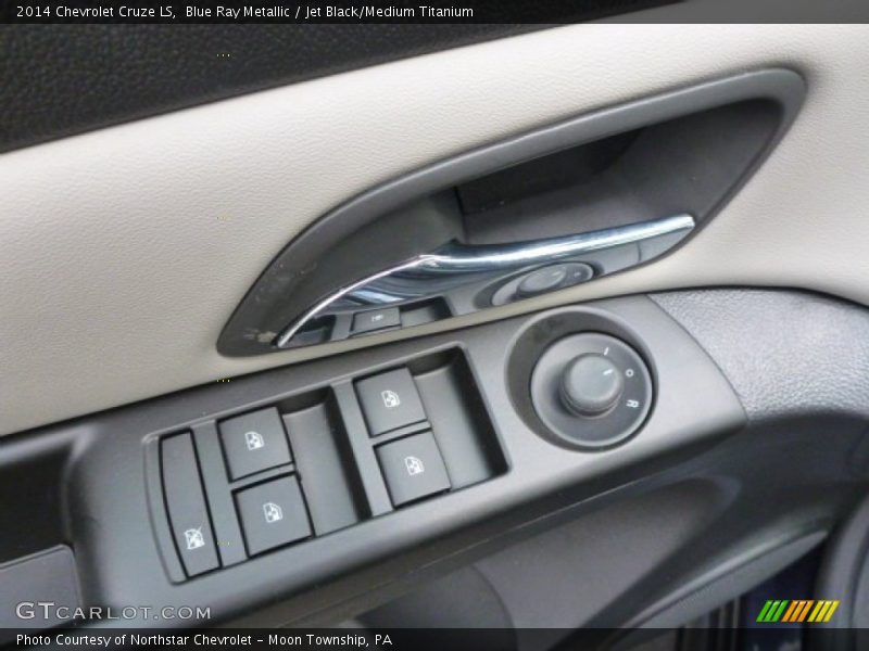 Blue Ray Metallic / Jet Black/Medium Titanium 2014 Chevrolet Cruze LS