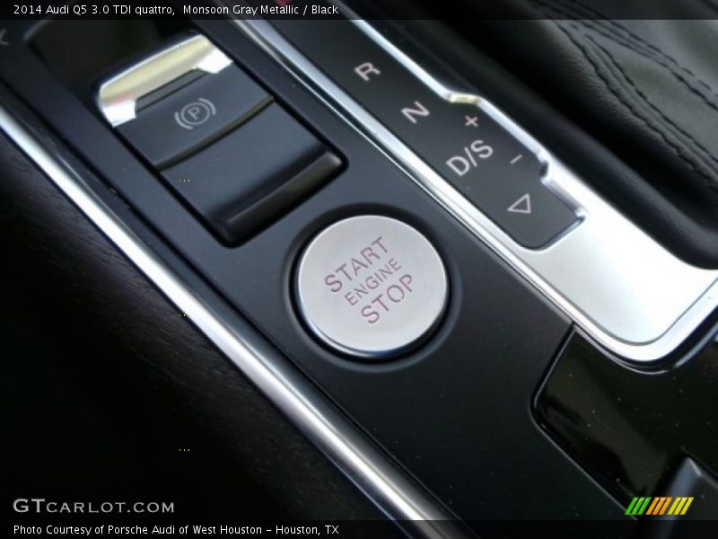 Monsoon Gray Metallic / Black 2014 Audi Q5 3.0 TDI quattro