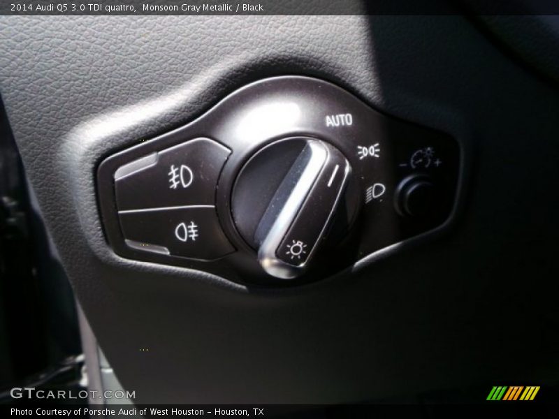 Monsoon Gray Metallic / Black 2014 Audi Q5 3.0 TDI quattro