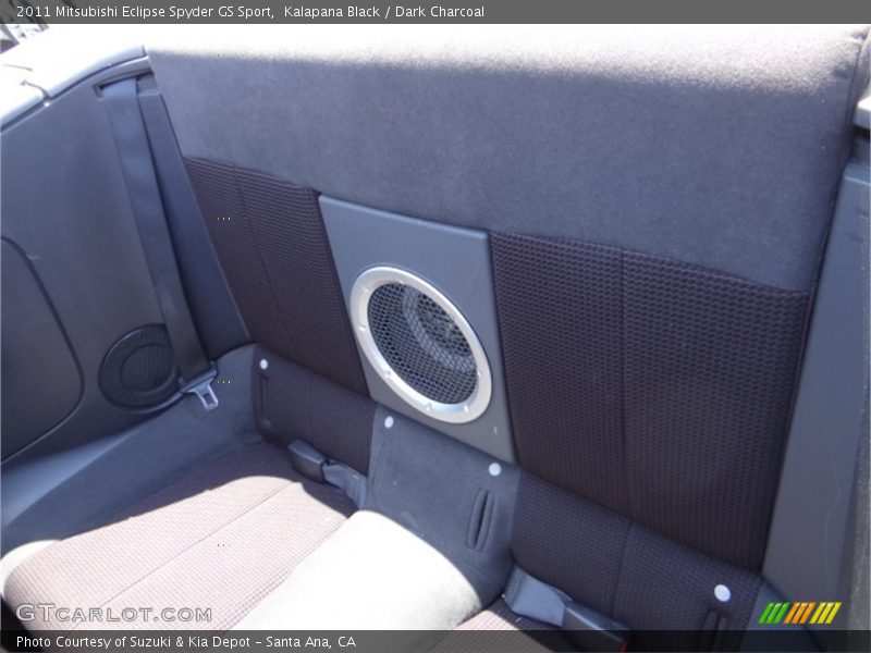 Kalapana Black / Dark Charcoal 2011 Mitsubishi Eclipse Spyder GS Sport