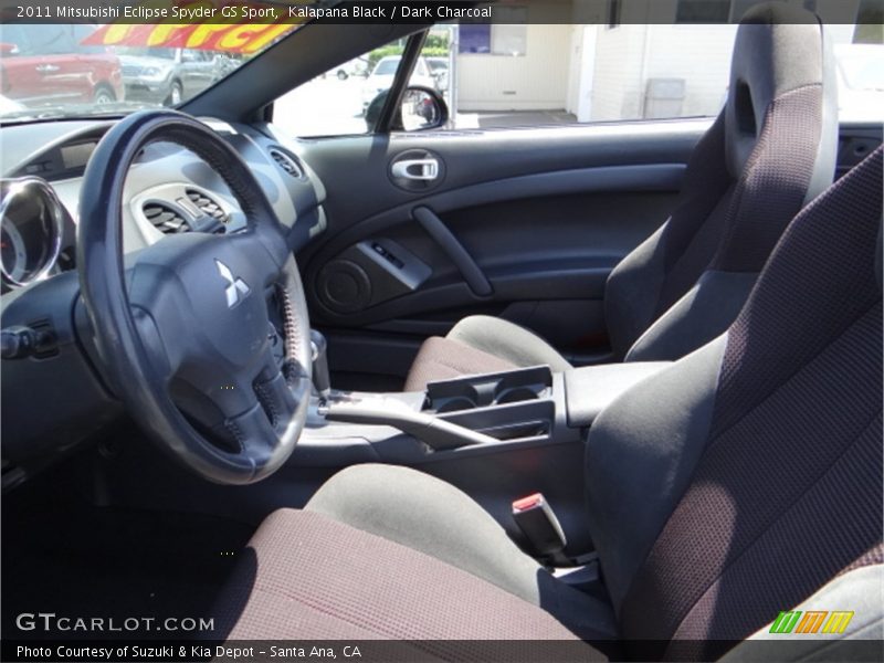 Kalapana Black / Dark Charcoal 2011 Mitsubishi Eclipse Spyder GS Sport
