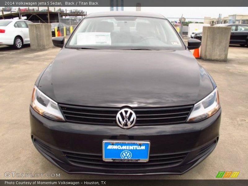 Black / Titan Black 2014 Volkswagen Jetta S Sedan