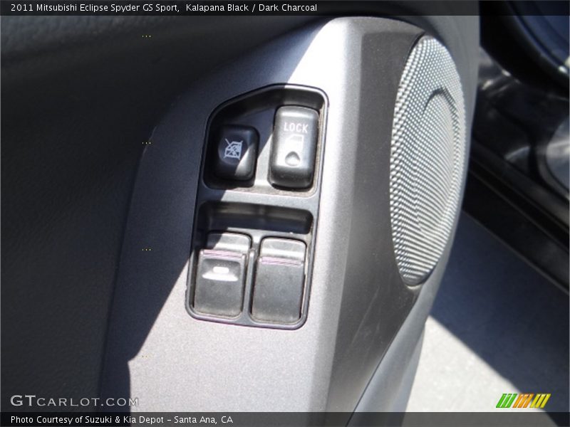 Kalapana Black / Dark Charcoal 2011 Mitsubishi Eclipse Spyder GS Sport