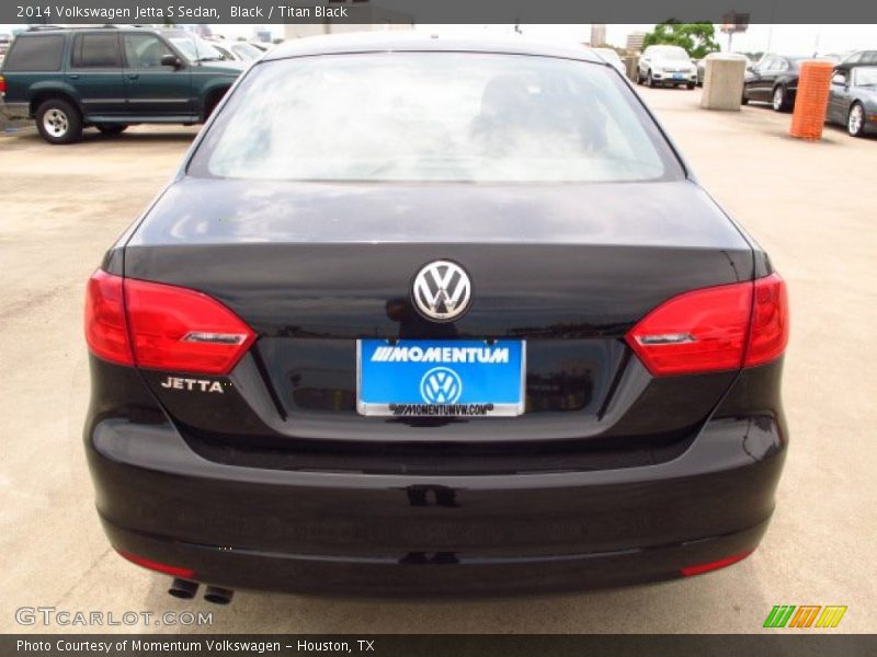 Black / Titan Black 2014 Volkswagen Jetta S Sedan