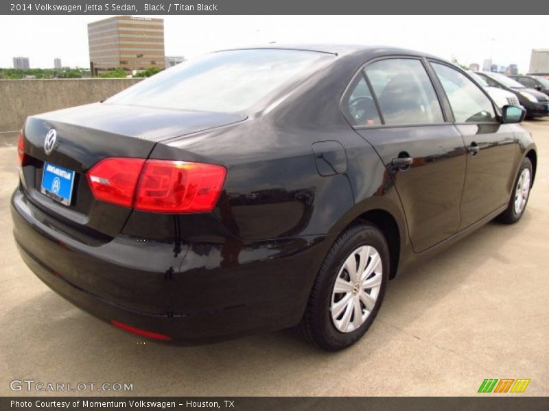 Black / Titan Black 2014 Volkswagen Jetta S Sedan