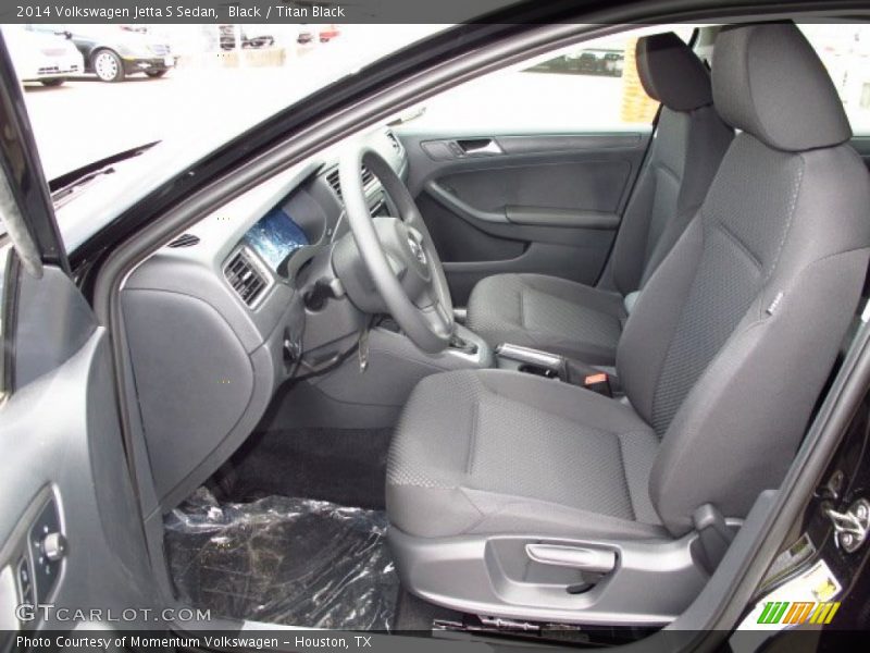 Black / Titan Black 2014 Volkswagen Jetta S Sedan