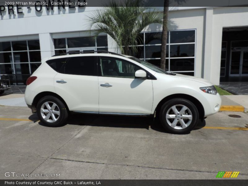 Glacier Pearl / Beige 2009 Nissan Murano SL