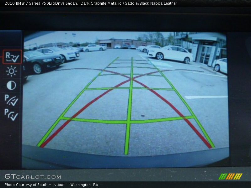 Dark Graphite Metallic / Saddle/Black Nappa Leather 2010 BMW 7 Series 750Li xDrive Sedan