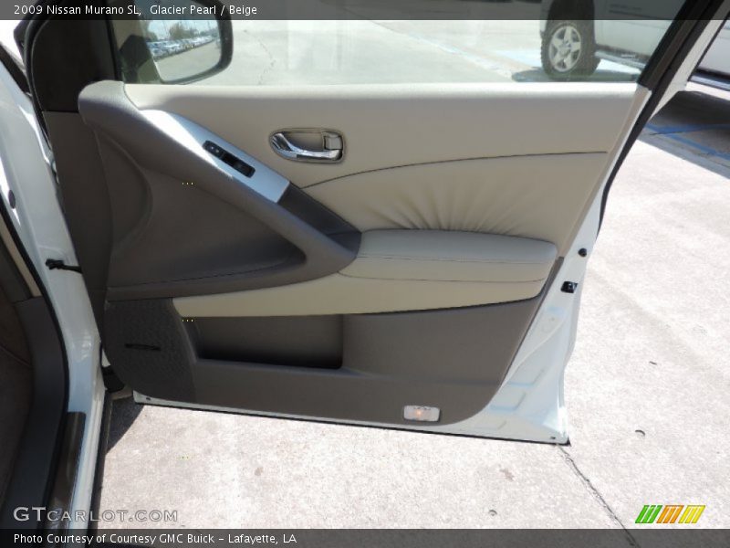 Glacier Pearl / Beige 2009 Nissan Murano SL