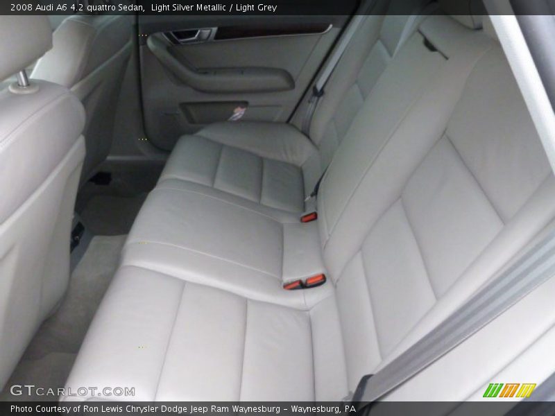Light Silver Metallic / Light Grey 2008 Audi A6 4.2 quattro Sedan