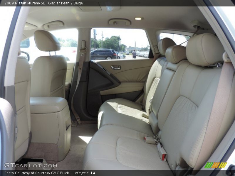Glacier Pearl / Beige 2009 Nissan Murano SL