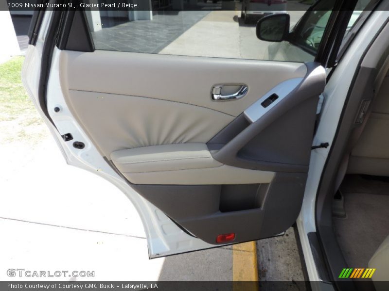 Glacier Pearl / Beige 2009 Nissan Murano SL