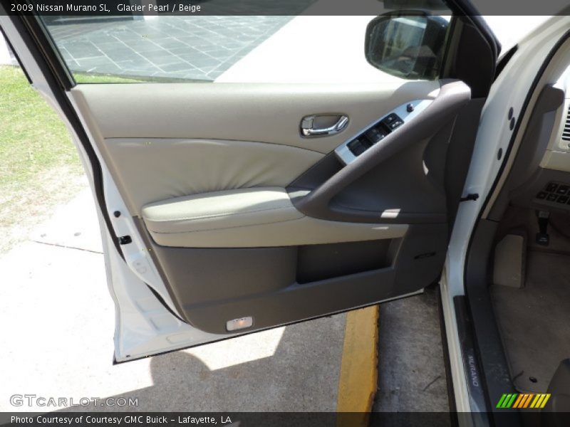 Glacier Pearl / Beige 2009 Nissan Murano SL