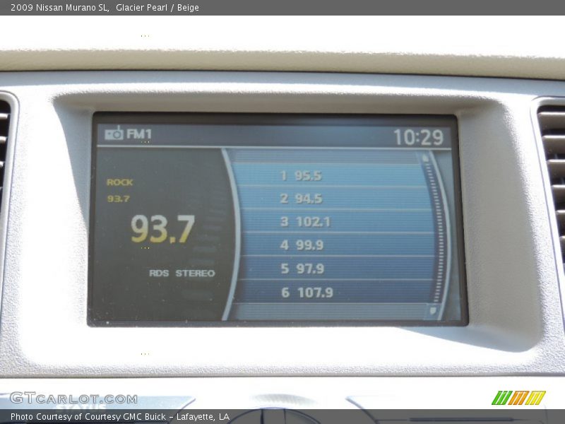 Glacier Pearl / Beige 2009 Nissan Murano SL