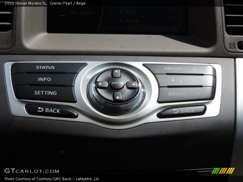 Glacier Pearl / Beige 2009 Nissan Murano SL