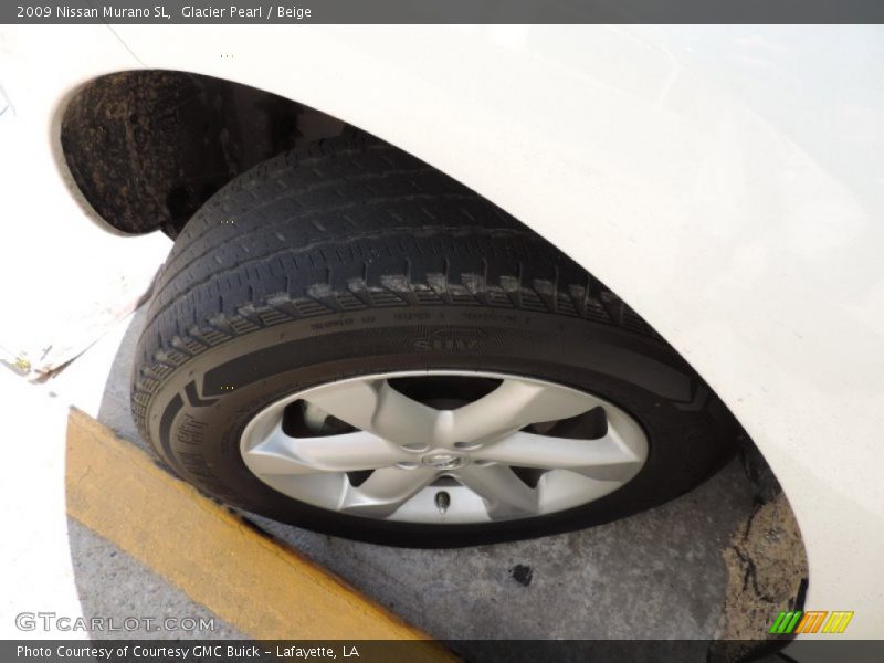 Glacier Pearl / Beige 2009 Nissan Murano SL