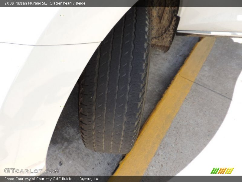 Glacier Pearl / Beige 2009 Nissan Murano SL