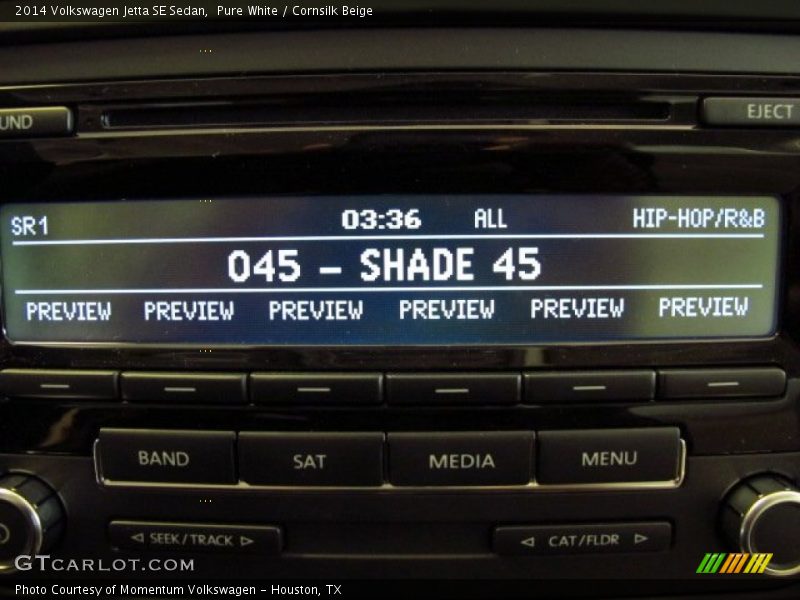 Pure White / Cornsilk Beige 2014 Volkswagen Jetta SE Sedan