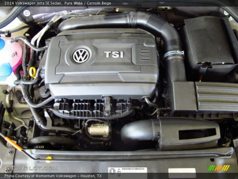 Pure White / Cornsilk Beige 2014 Volkswagen Jetta SE Sedan