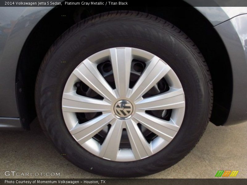 Platinum Gray Metallic / Titan Black 2014 Volkswagen Jetta S Sedan