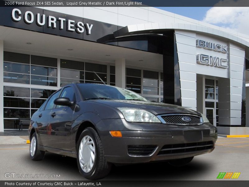 Liquid Grey Metallic / Dark Flint/Light Flint 2006 Ford Focus ZX4 SES Sedan