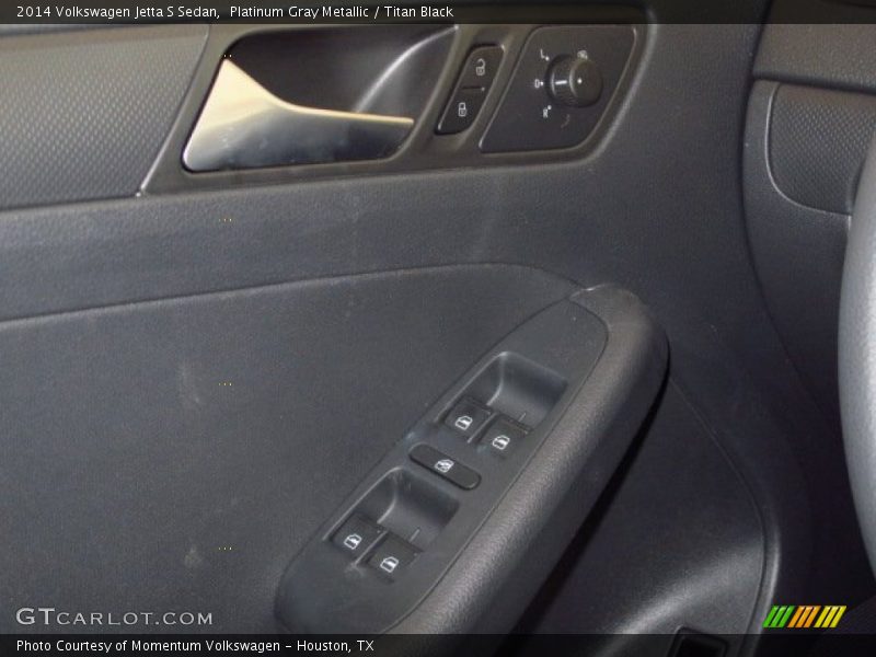 Platinum Gray Metallic / Titan Black 2014 Volkswagen Jetta S Sedan