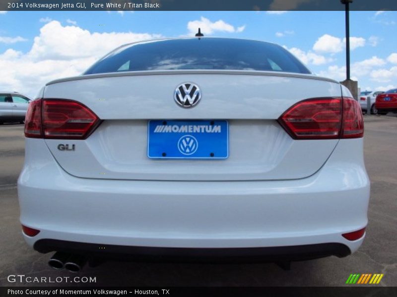 Pure White / Titan Black 2014 Volkswagen Jetta GLI