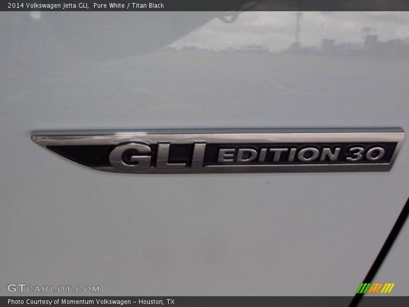 Pure White / Titan Black 2014 Volkswagen Jetta GLI