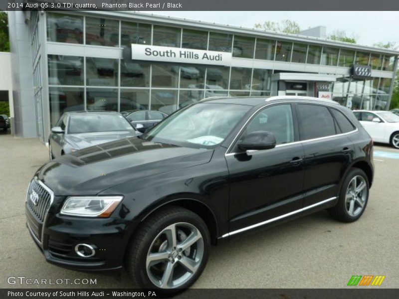 Phantom Black Pearl / Black 2014 Audi Q5 3.0 TDI quattro