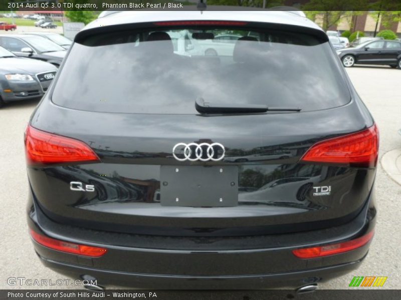 Phantom Black Pearl / Black 2014 Audi Q5 3.0 TDI quattro