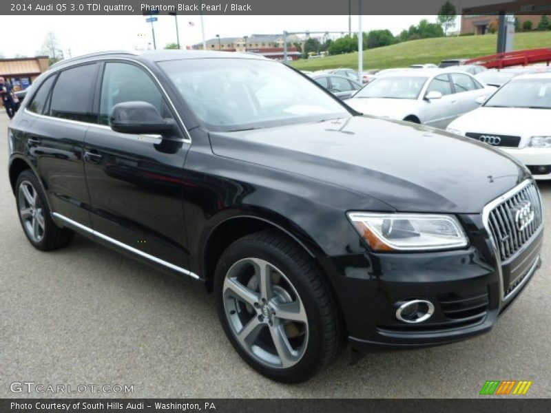 Phantom Black Pearl / Black 2014 Audi Q5 3.0 TDI quattro