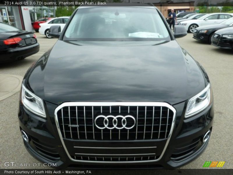 Phantom Black Pearl / Black 2014 Audi Q5 3.0 TDI quattro