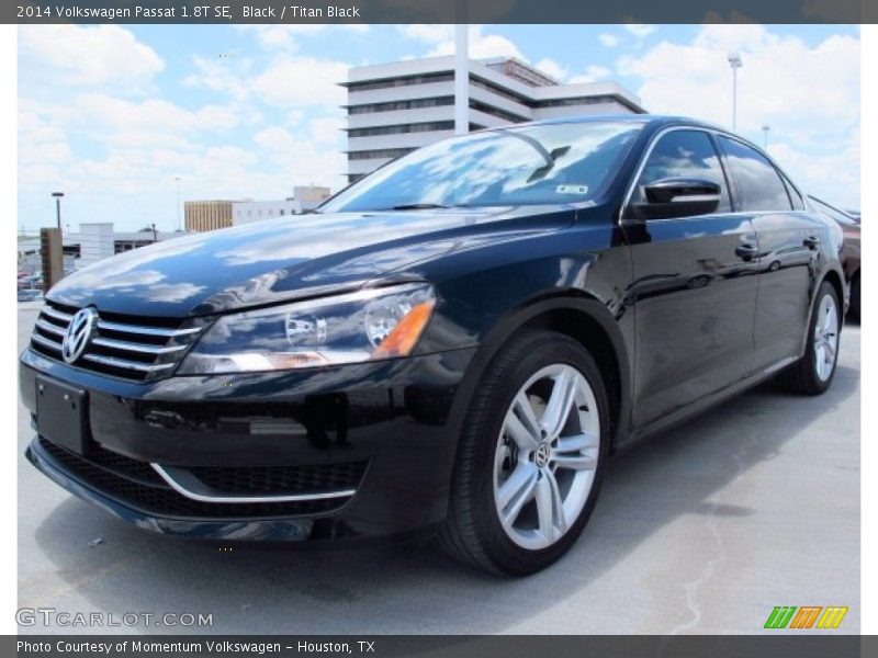 Black / Titan Black 2014 Volkswagen Passat 1.8T SE