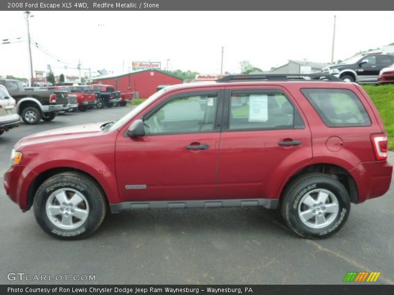Redfire Metallic / Stone 2008 Ford Escape XLS 4WD