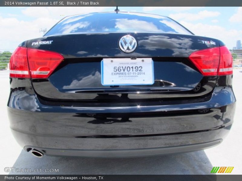 Black / Titan Black 2014 Volkswagen Passat 1.8T SE