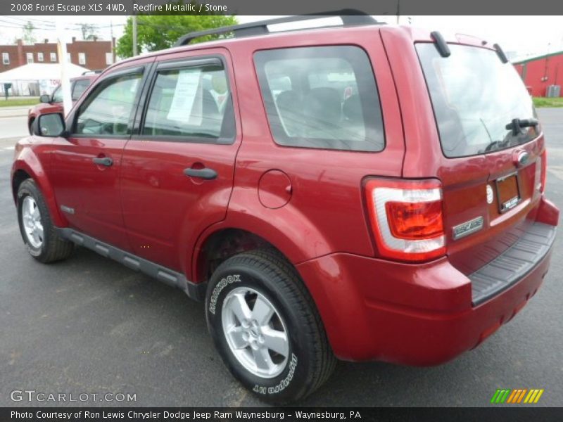Redfire Metallic / Stone 2008 Ford Escape XLS 4WD
