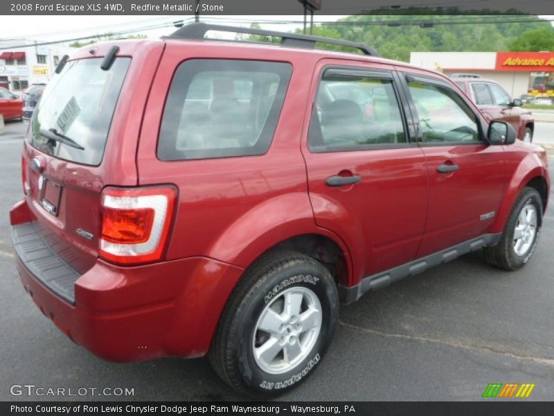 Redfire Metallic / Stone 2008 Ford Escape XLS 4WD