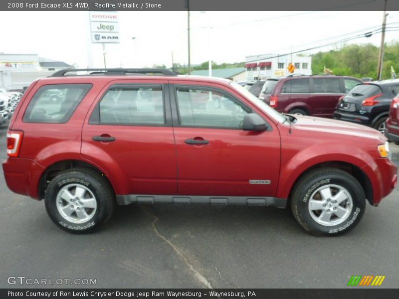 Redfire Metallic / Stone 2008 Ford Escape XLS 4WD
